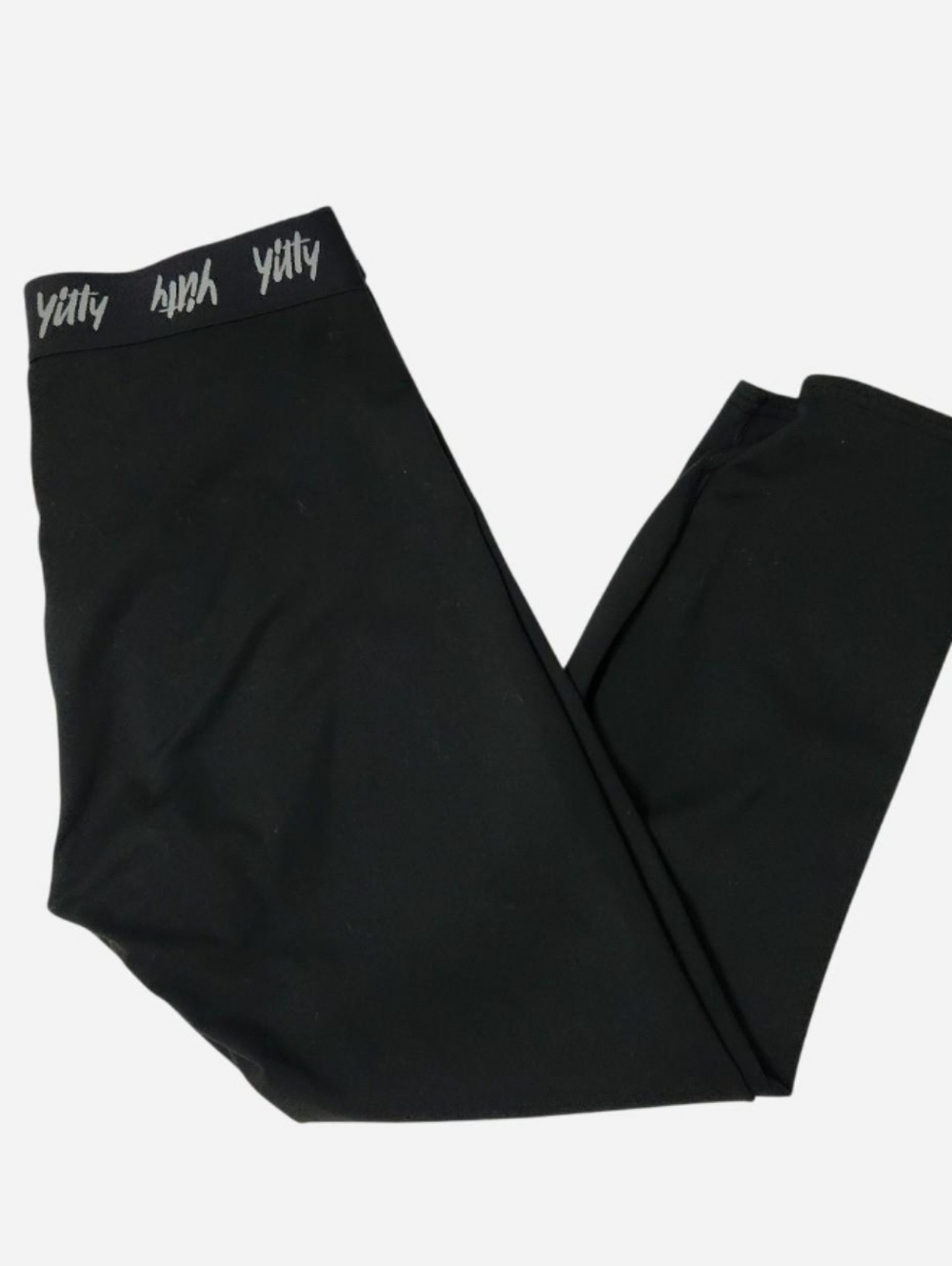 Yitty Major Label Shaping High Waist Leggings‎ Iconic Black Large EUC